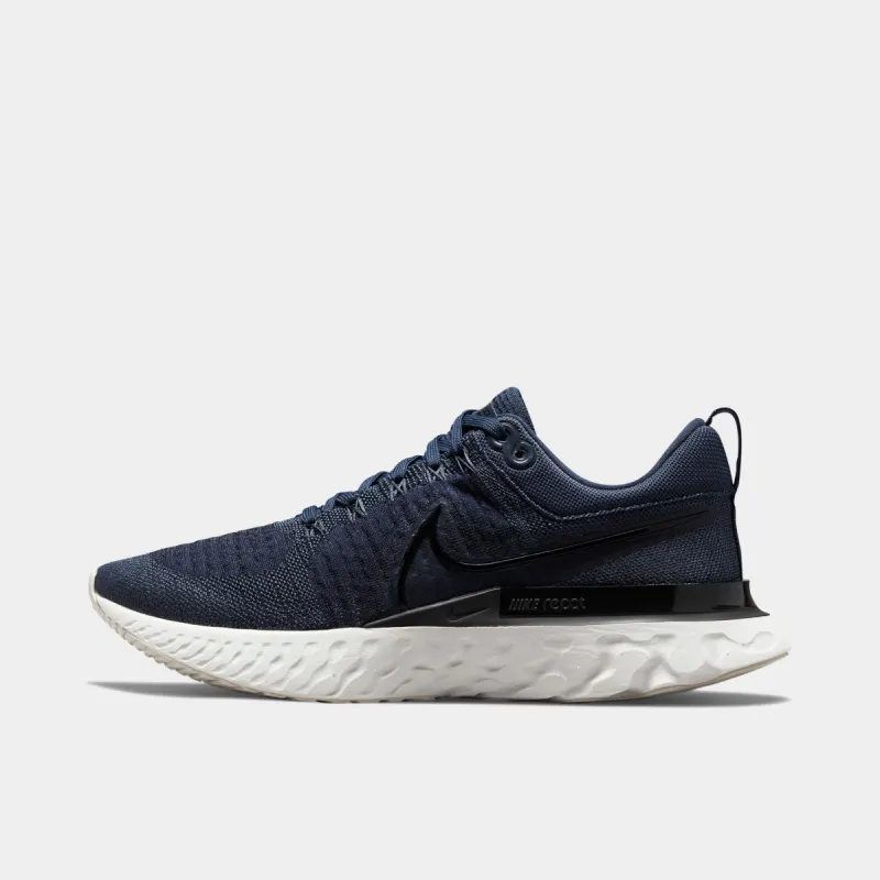 Nike React Infinity Run Flyknit 2 Thunder Blue / College Navy - Platinum Tint sold by JD Sports