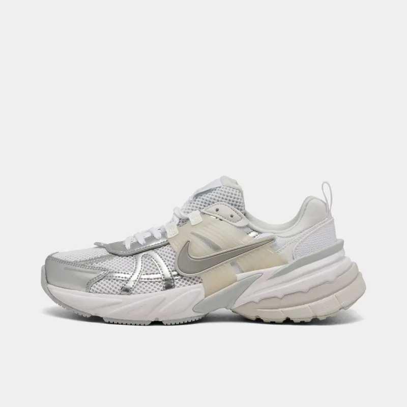 Nike Women's V2K Run White / Metallic Silver - Platinum Tint sold by JD Sports
