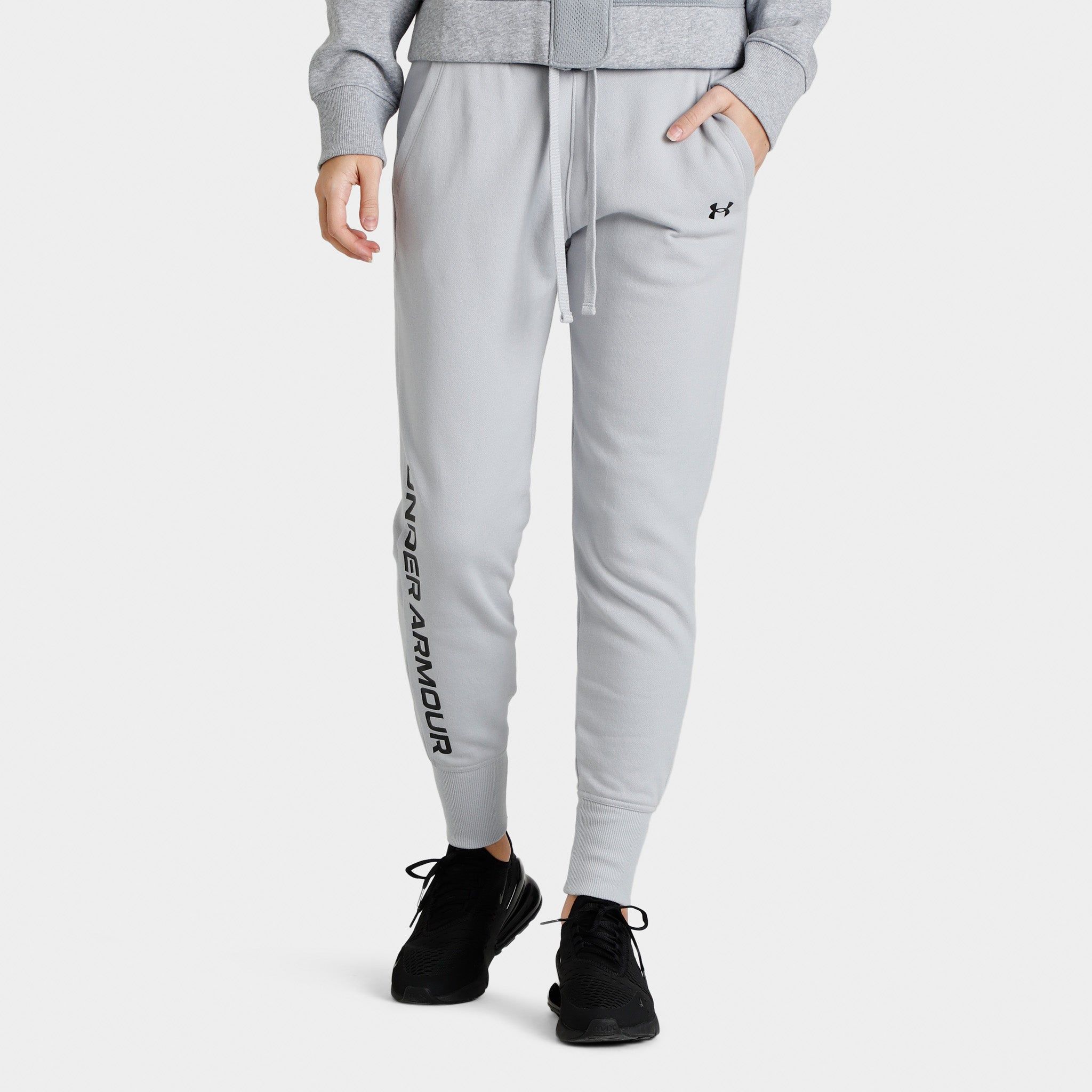 Under Armour Women’s JD Rival Fleece Joggers / Grey sold by JD Sports