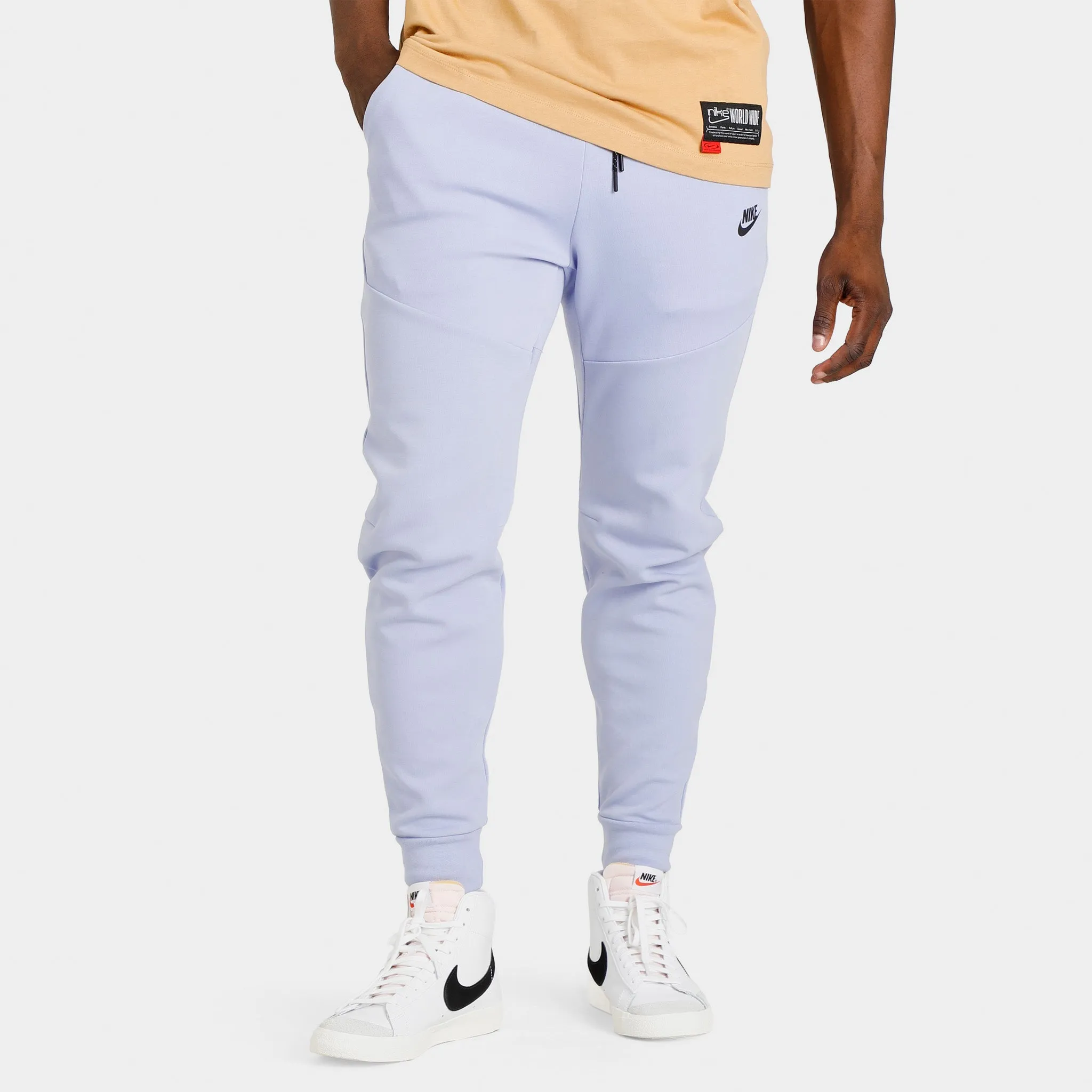 Nike Sportswear Tech Fleece Joggers Light Thistle / Black sold by JD Sports