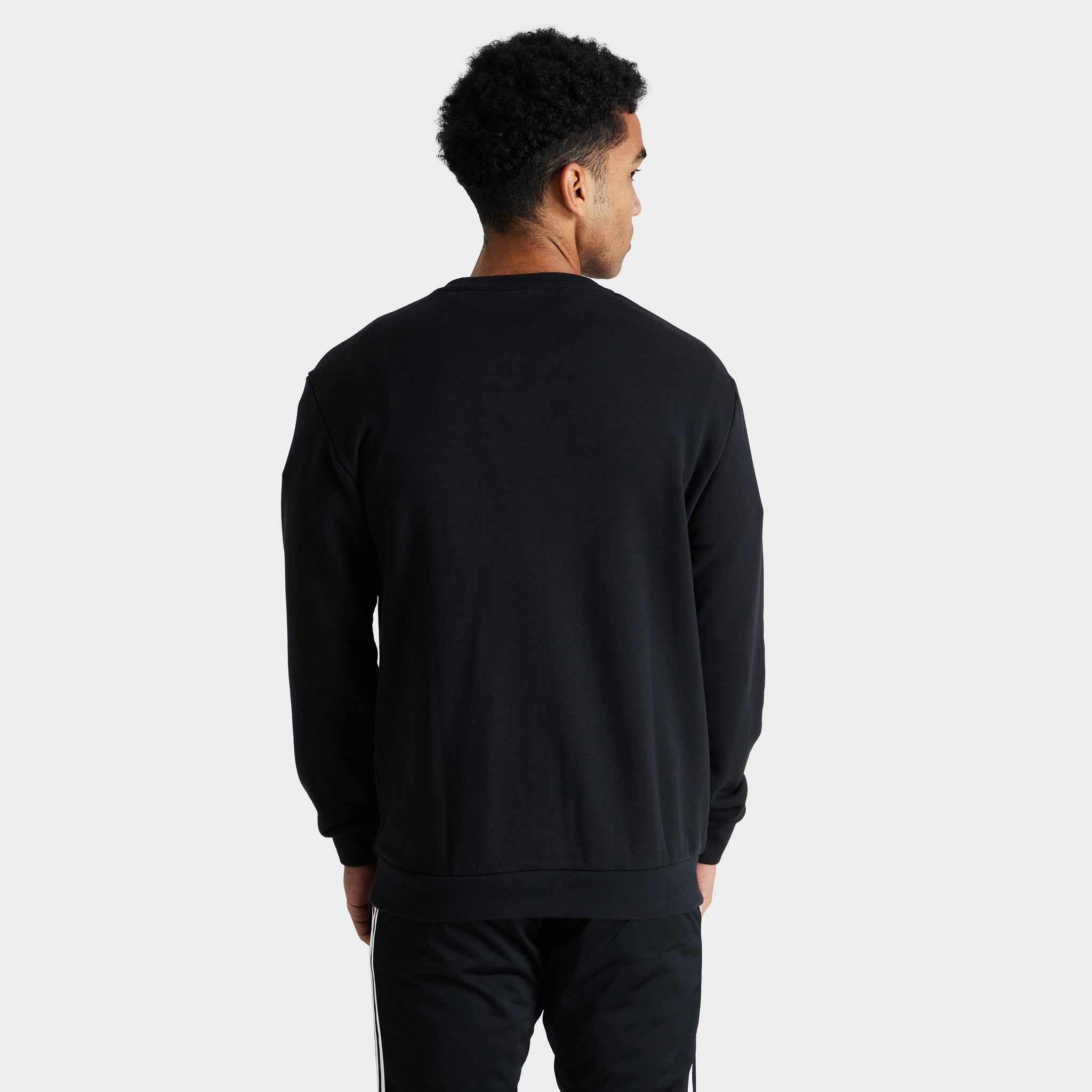 adidas Originals Adicolor Shattered Trefoil Crewneck Black / White sold by JD Sports product image thumbnail 3