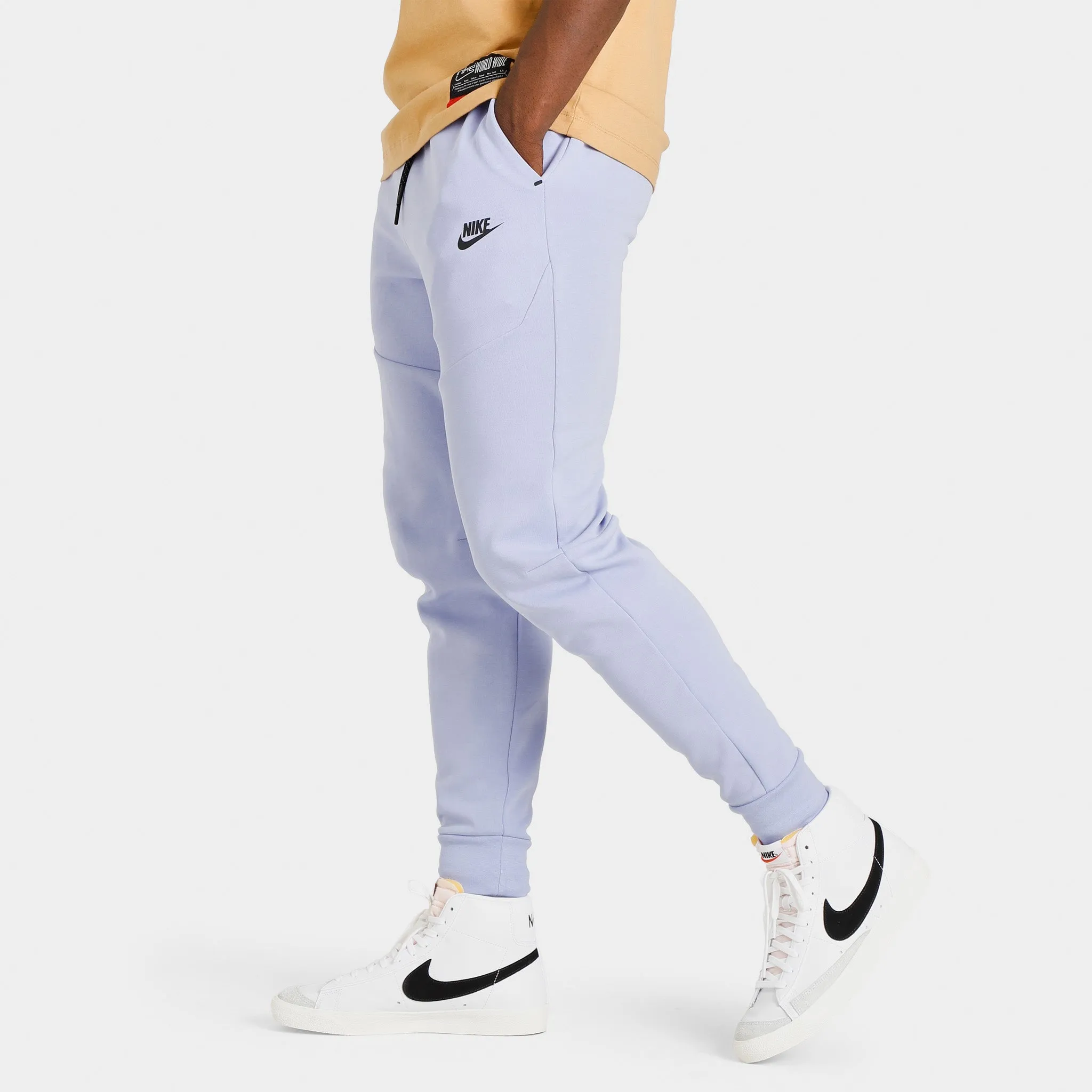 Nike Sportswear Tech Fleece Joggers Light Thistle / Black sold by JD Sports product image thumbnail 3