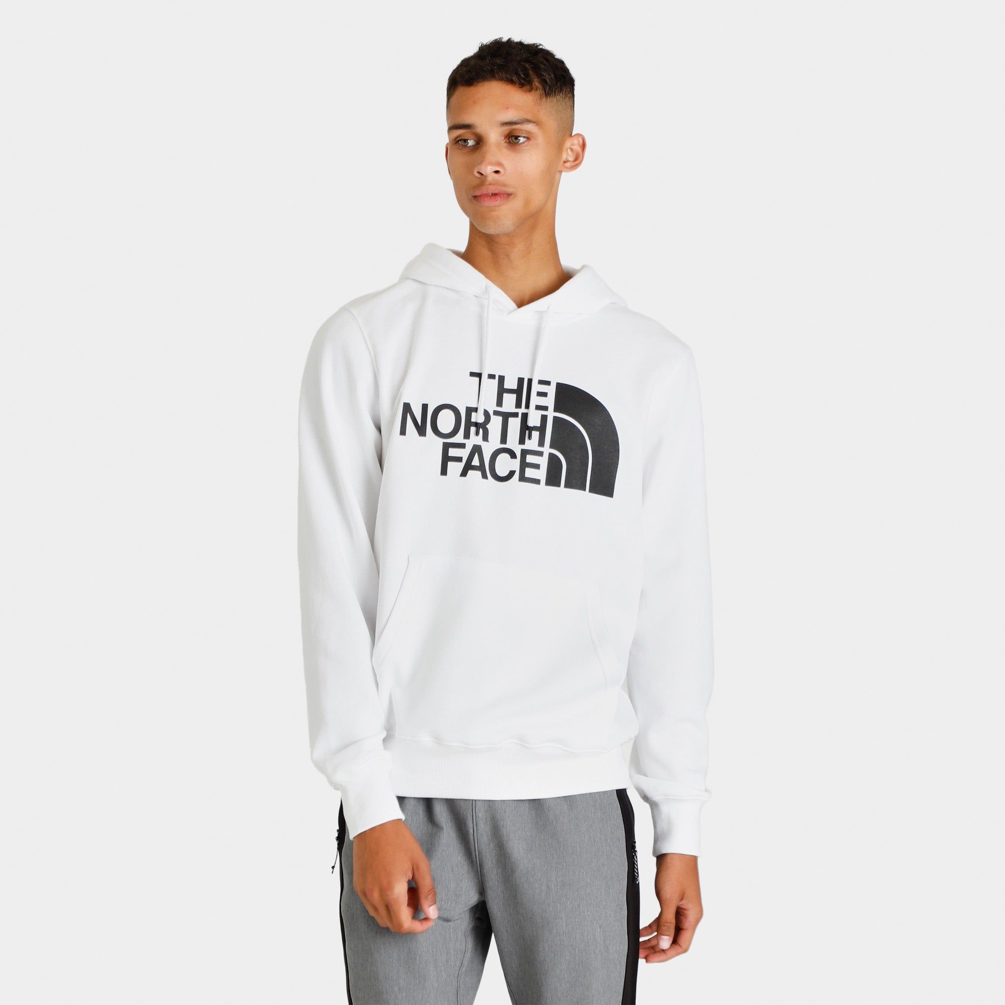 The North Face Half Dome Pullover Hoodie TNF White / TNF Black sold by JD Sports