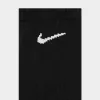 Nike Everyday Cushioned No Show Socks Black / White sold by JD Sports