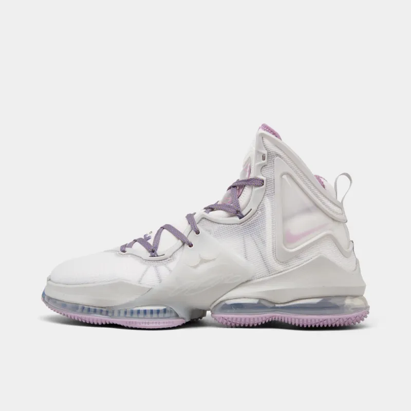 Nike LeBron 19 Cast Phantom / Canyon Purple - Light Iron Ore sold by JD Sports