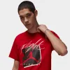 Jordan Graphic T-shirt Gym Red / Black - Gym Blue sold by JD Sports