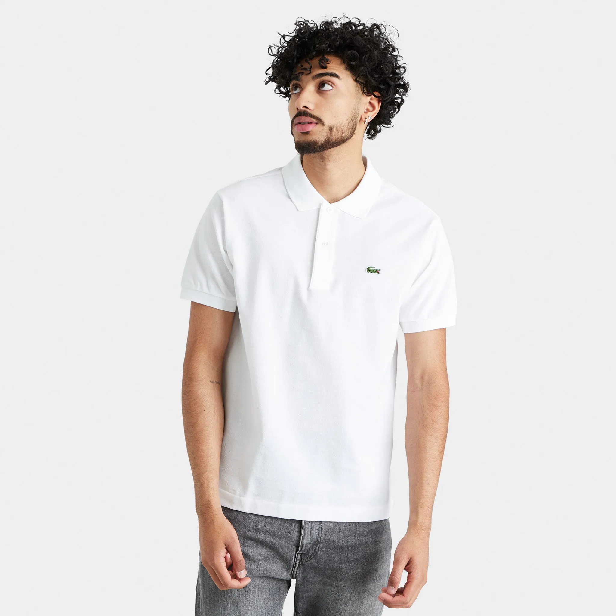Lacoste Original L.12.12 Petit Piqu� Cotton Polo Shirt / White sold by JD Sports