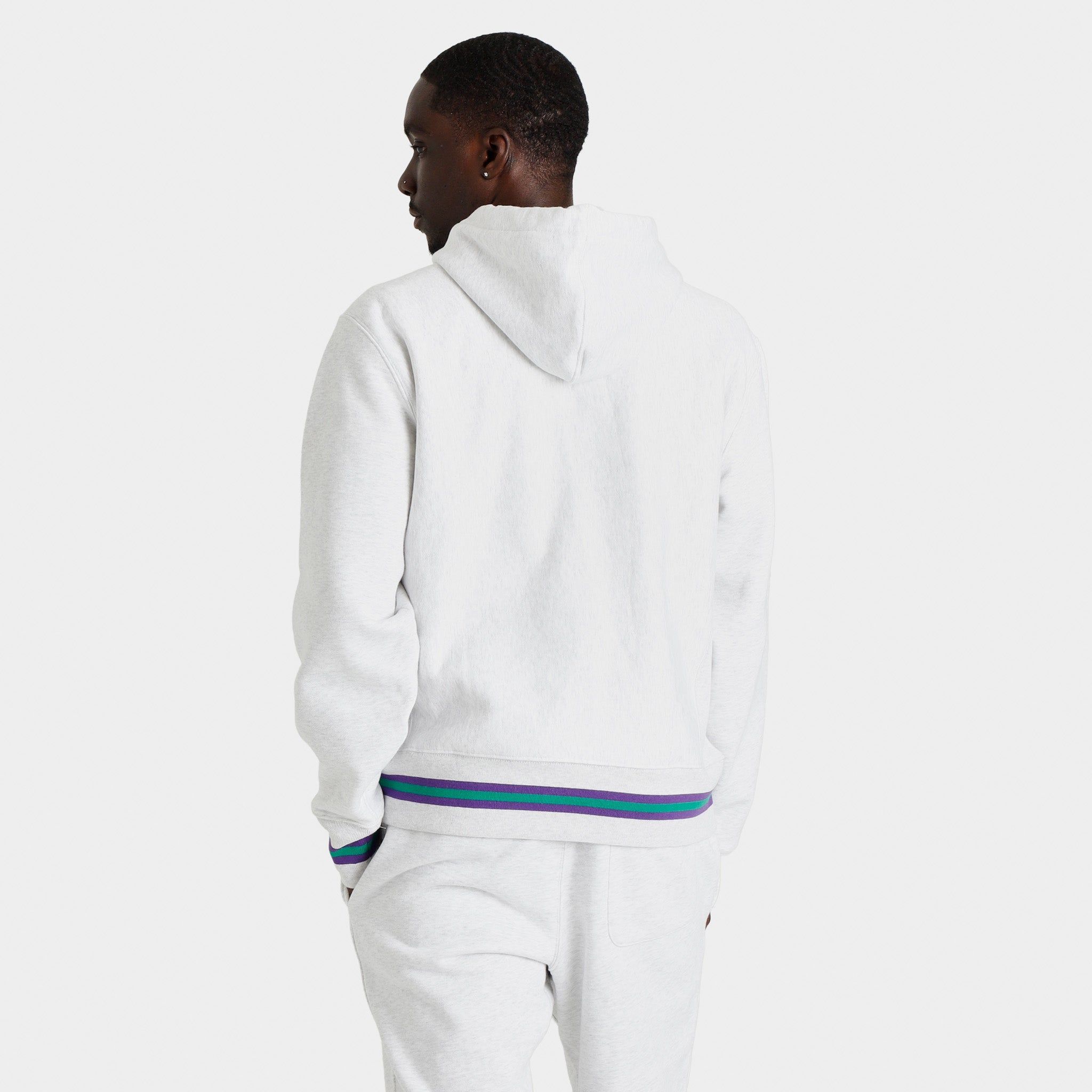 Champion Premium Reverse Weave Pullover Hoodie / Silver Grey sold by JD Sports product image thumbnail 2