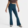 Nike Sportswear Women's Tight Mini-Rib Flared Leggings Armory Navy / Sail sold by JD Sports
