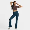 Nike Sportswear Women's Tight Mini-Rib Flared Leggings Armory Navy / Sail sold by JD Sports