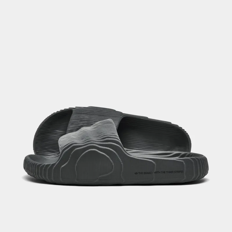 adidas Originals Adilette 22 Grey Five / Grey Five - Core Black sold by JD Sports