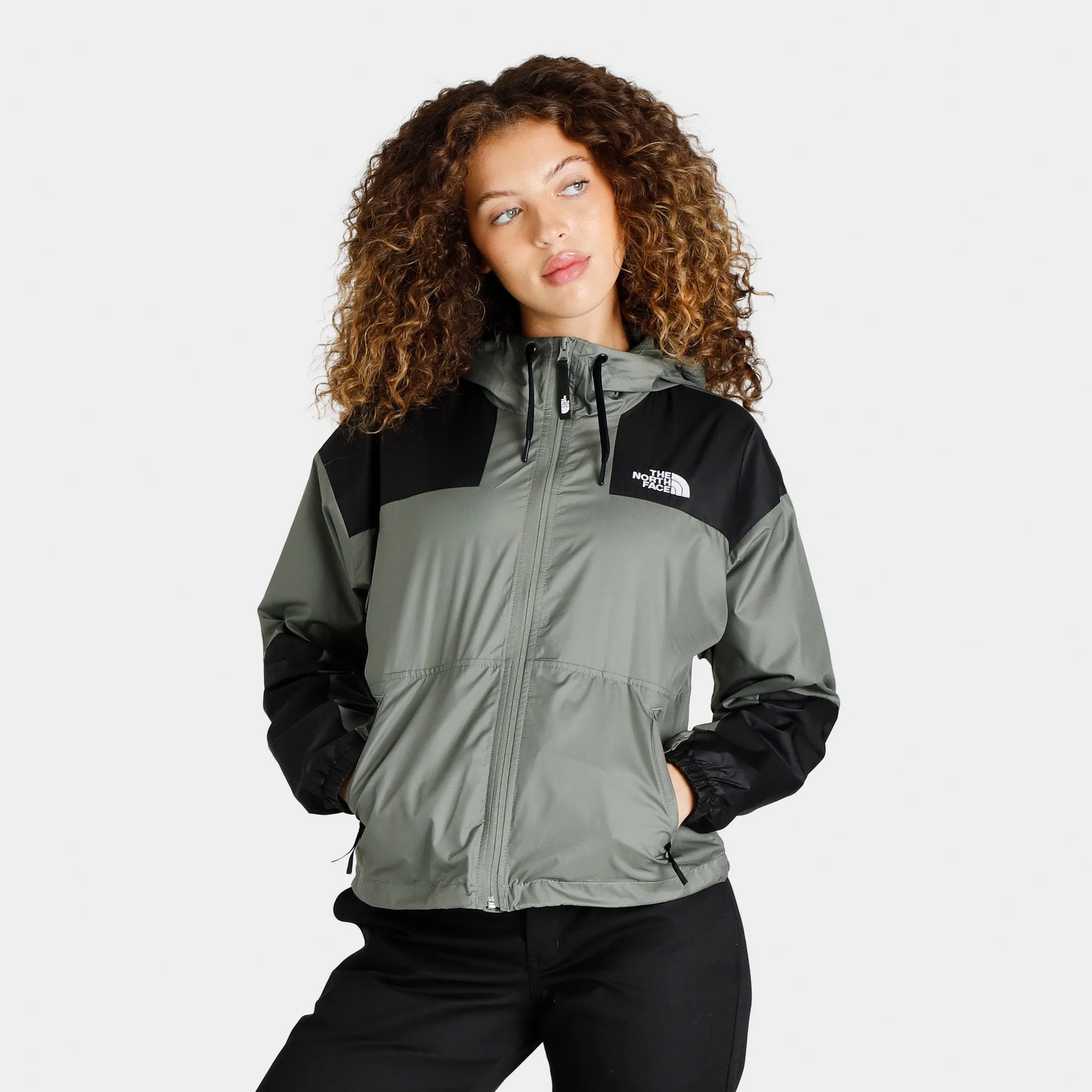 The North Face Women's Sheru Jacket Agave Green / TNF Black sold by JD Sports