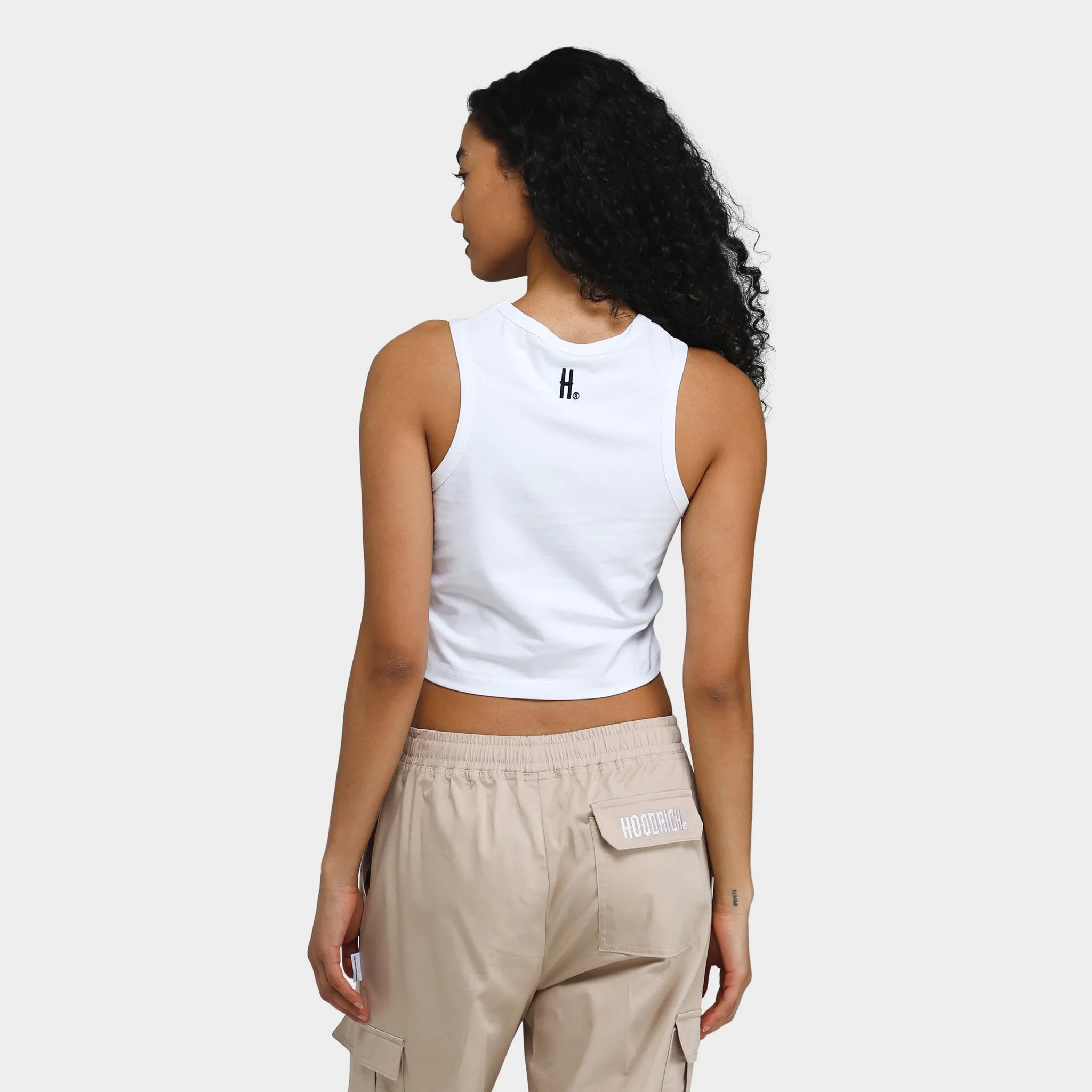 Hoodrich Women's OG Combat Tank Top / White sold by JD Sports product image thumbnail 2