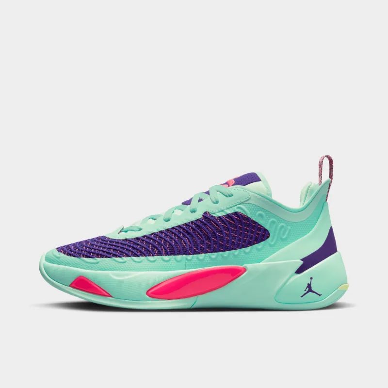 Jordan Luka 1 Mint Foam / Racer Pink - Court Purple sold by JD Sports