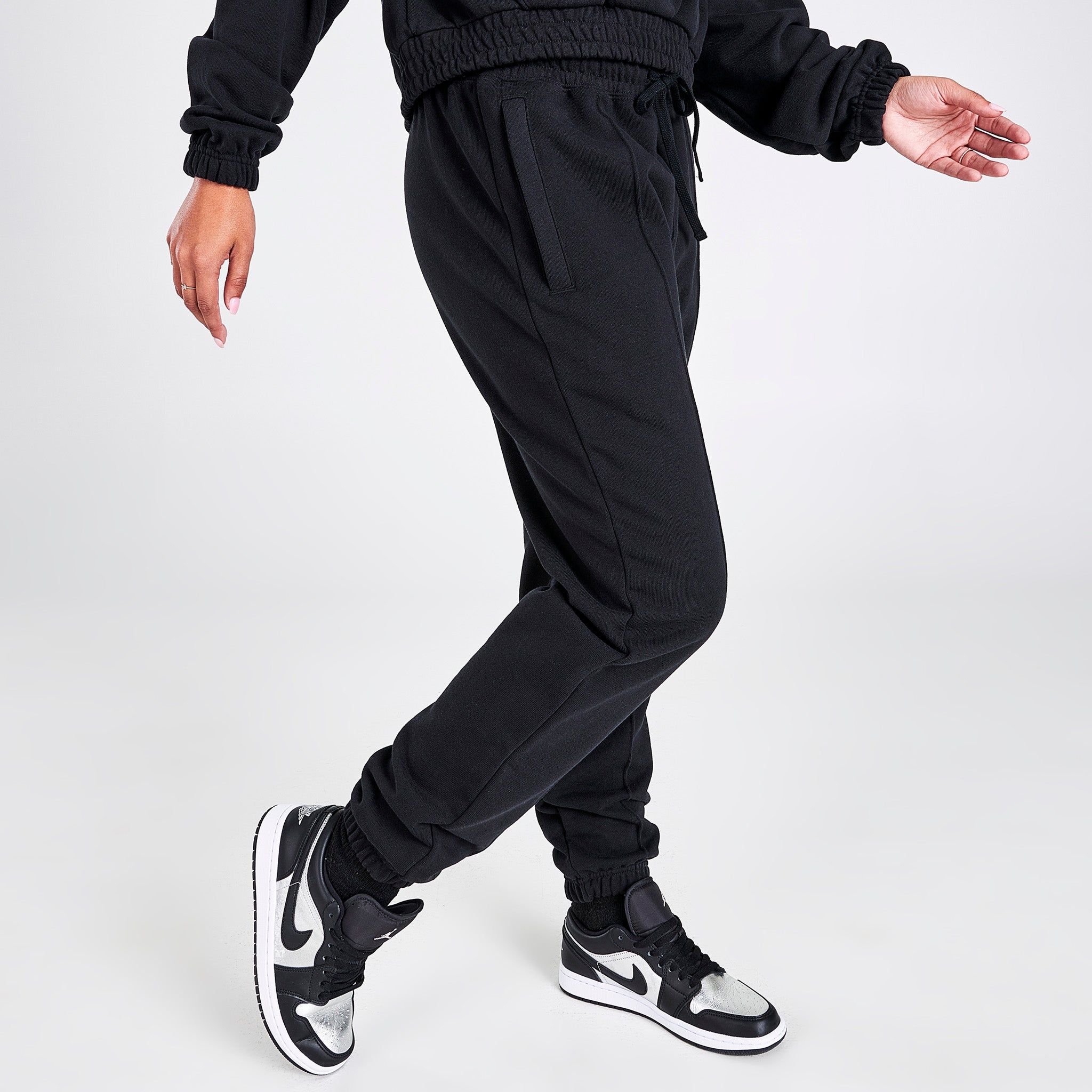 Jordan Women's Essential Fleece Pants / Black sold by JD Sports product image thumbnail 5