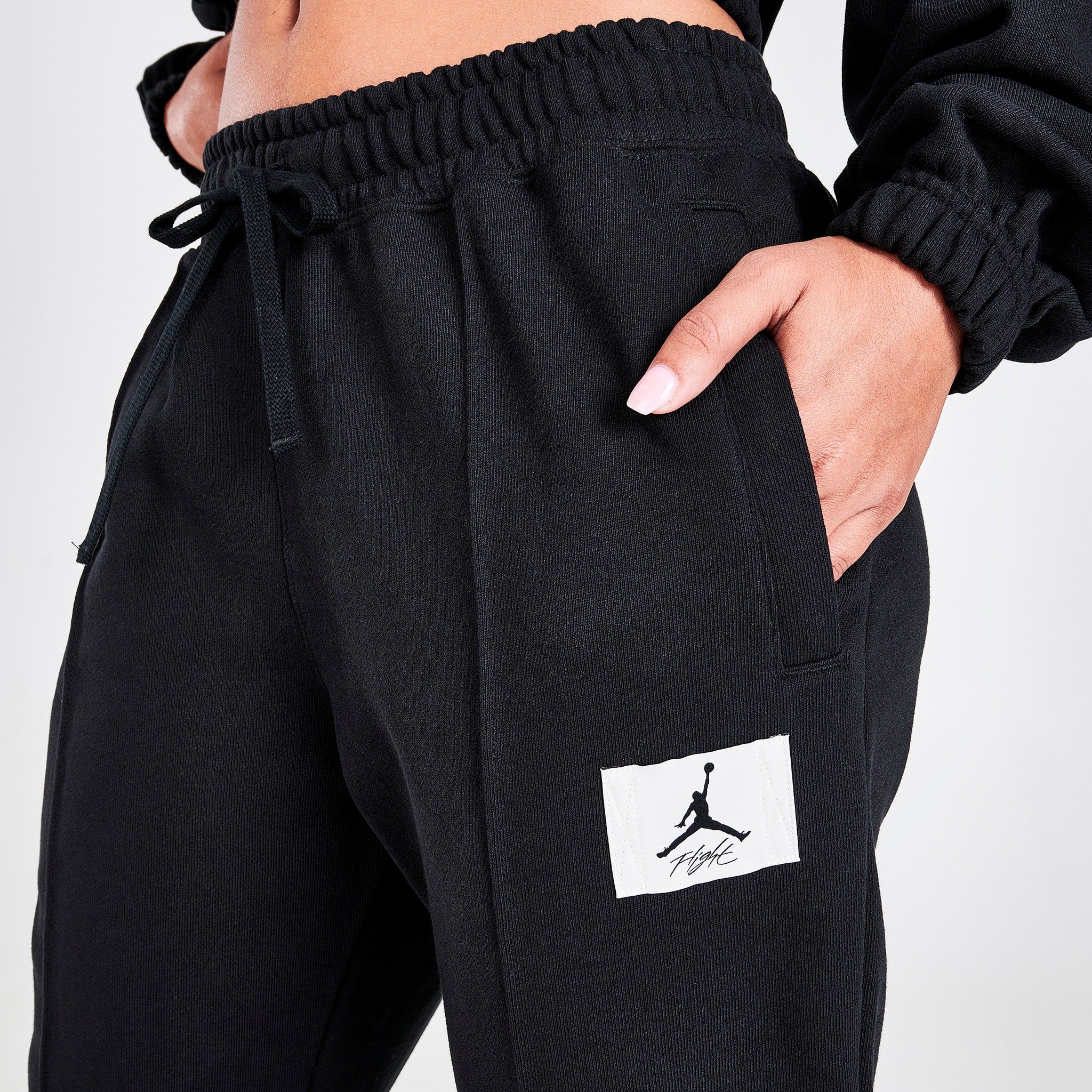 Jordan Women's Essential Fleece Pants / Black sold by JD Sports product image thumbnail 4