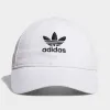 adidas Originals Relaxed Strapback Cap White / Black sold by JD Sports