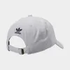 adidas Originals Relaxed Strapback Cap White / Black sold by JD Sports