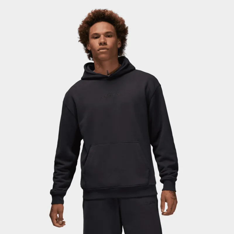 Jordan Wordmark Fleece Pullover Hoodie / Off Noir made by Jordan