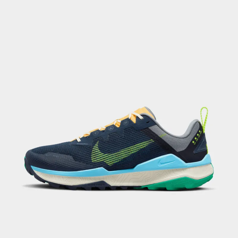 Nike Wildhorse 8 Obsidian / Volt - Cool Grey sold by JD Sports
