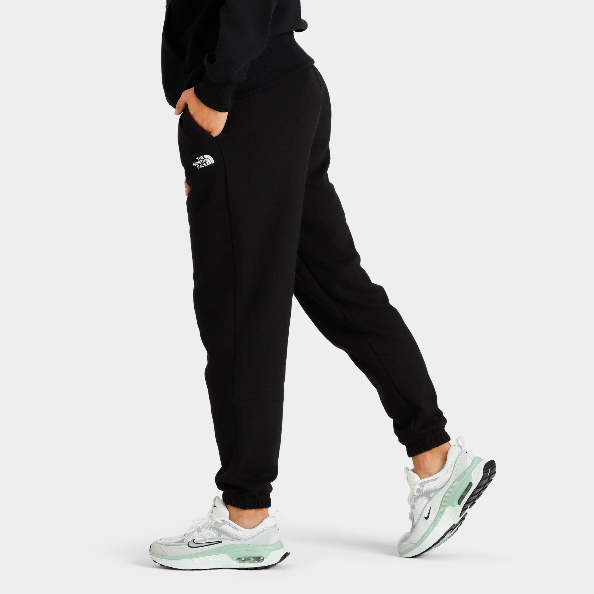 The North Face Women's Half Dome Fleece Sweatpants Folk Blue/ TNF White sold by JD Sports product image thumbnail 3
