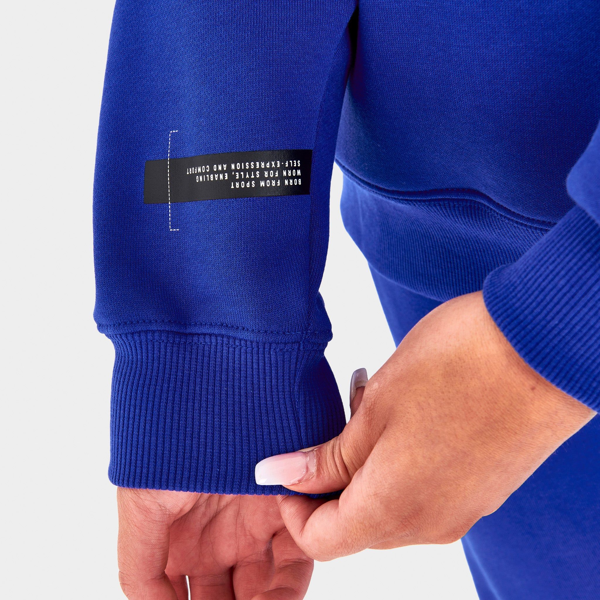 adidas Women's Oversized Pullover Hoodie / Semi Lucid Blue sold by JD Sports product image thumbnail 5