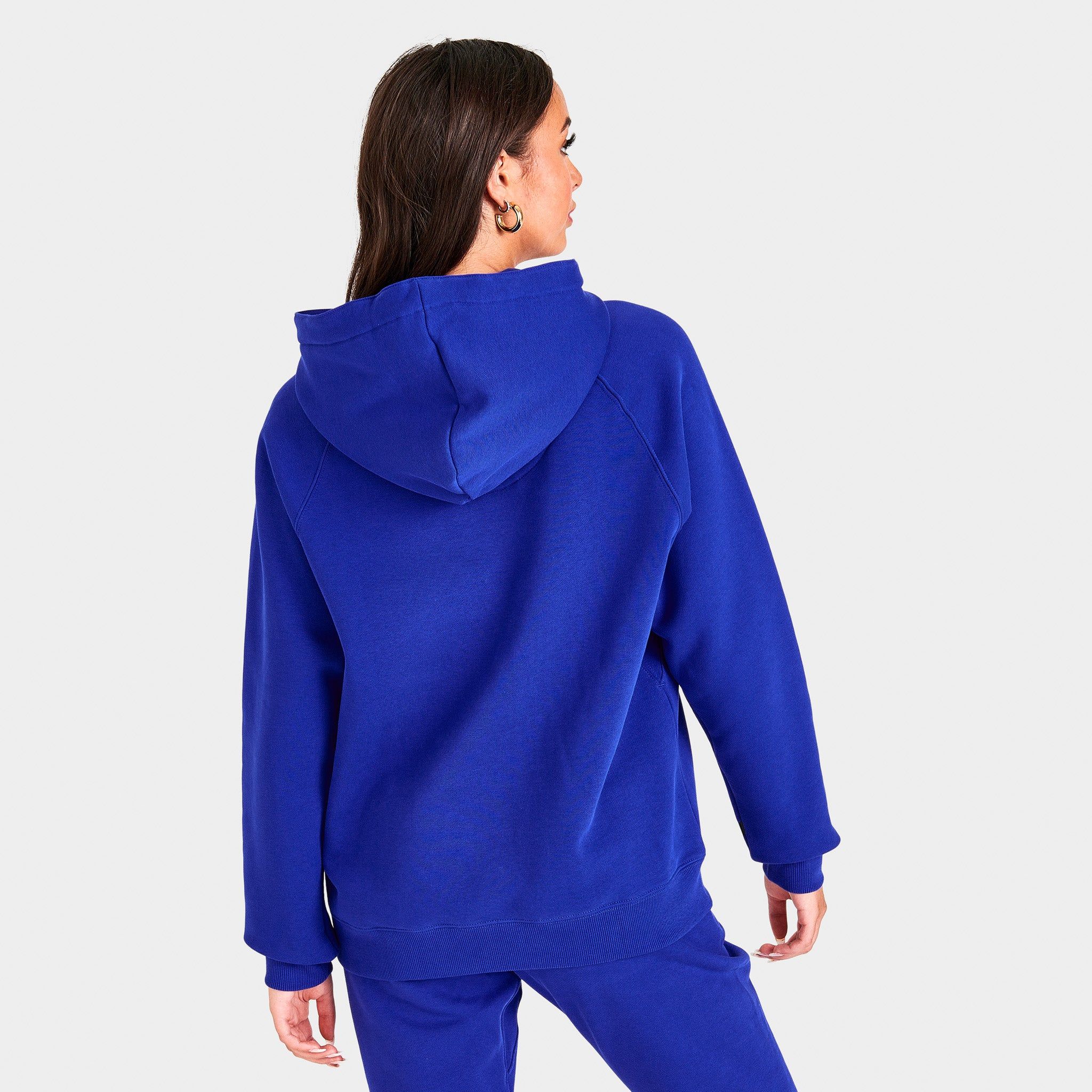 adidas Women's Oversized Pullover Hoodie / Semi Lucid Blue sold by JD Sports product image thumbnail 2