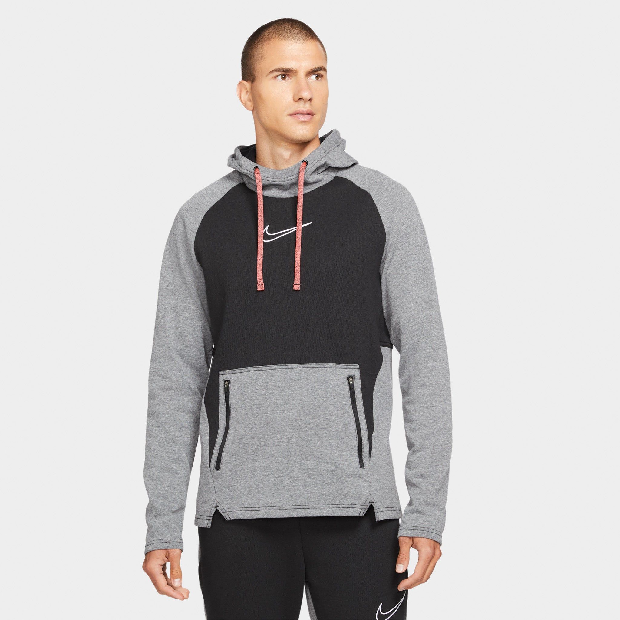 Nike Therma-FIT Training Pullover Hoodie Black / Heather - Black sold by JD Sports