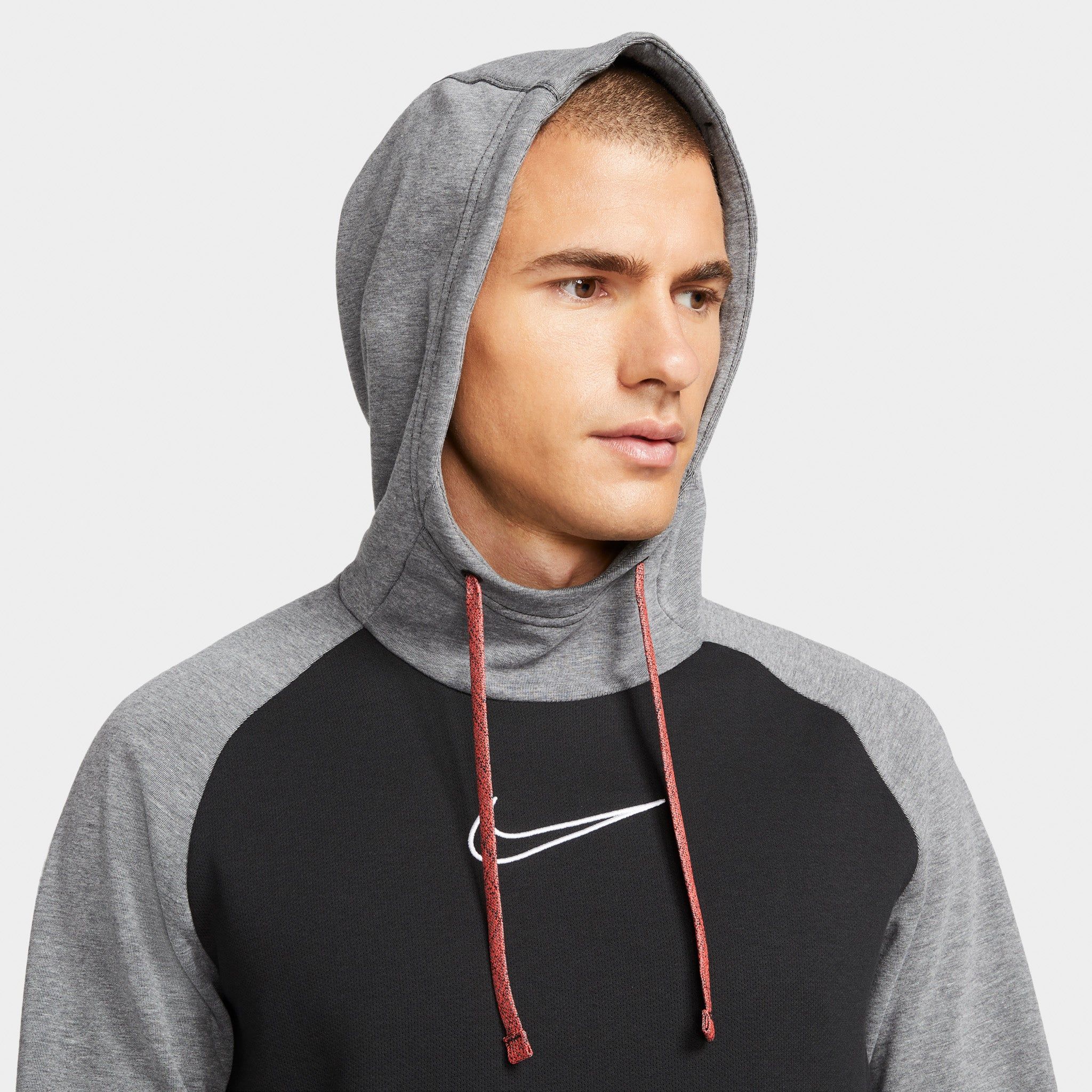 Nike Therma-FIT Training Pullover Hoodie Black / Heather - Black sold by JD Sports product image thumbnail 4