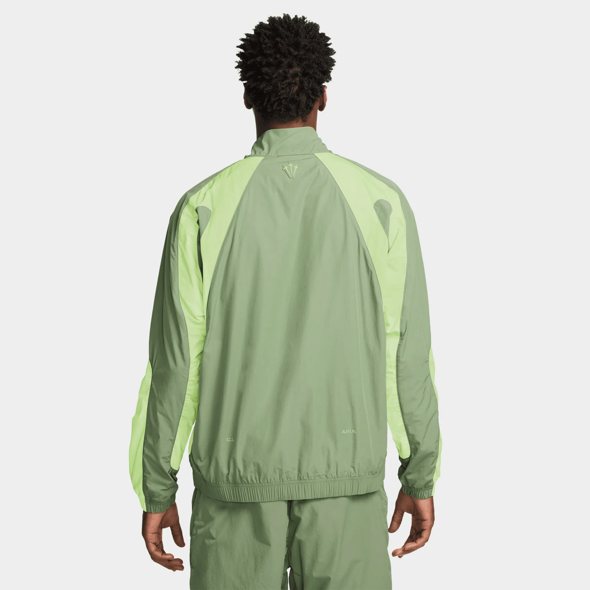 Nike Nocta NRG Woven Track Jacket Oil Green / Light Liquid Lime sold by JD Sports product image thumbnail 2