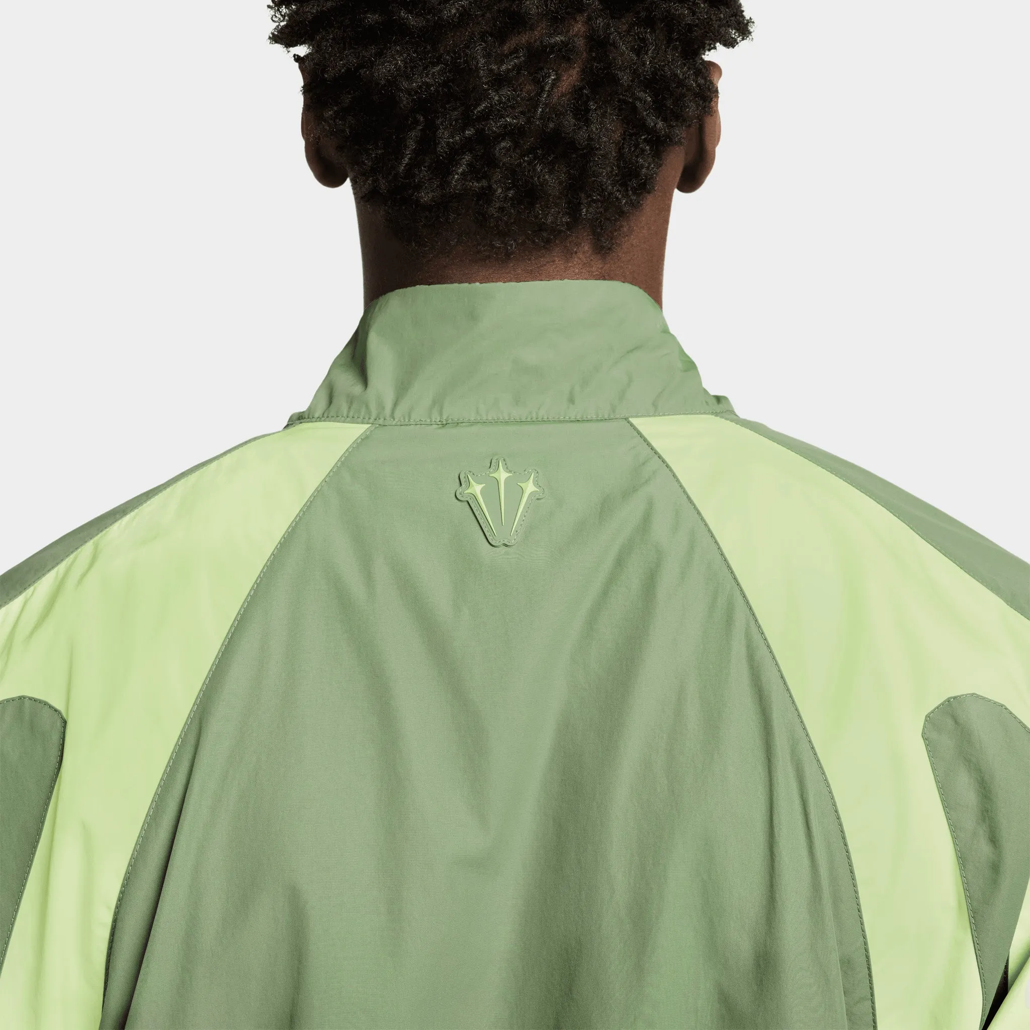 Nike Nocta NRG Woven Track Jacket Oil Green / Light Liquid Lime sold by JD Sports product image thumbnail 4