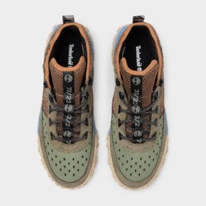 Timberland GreenStride Motion 6 Hiker Boot / Dark Green Nubuck sold by JD Sports