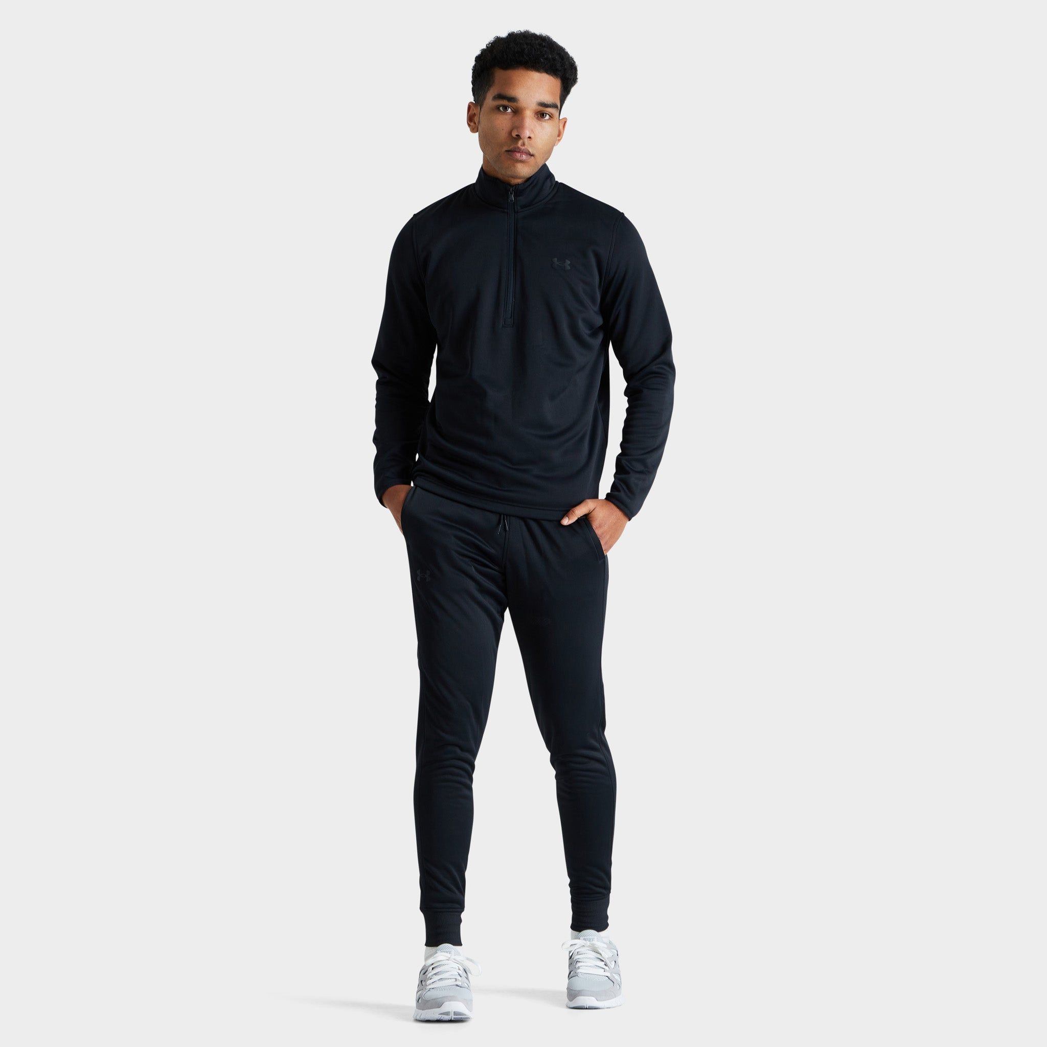 Under Armour Armour Fleece Half Zip Hoodie / Black sold by JD Sports product image thumbnail 5