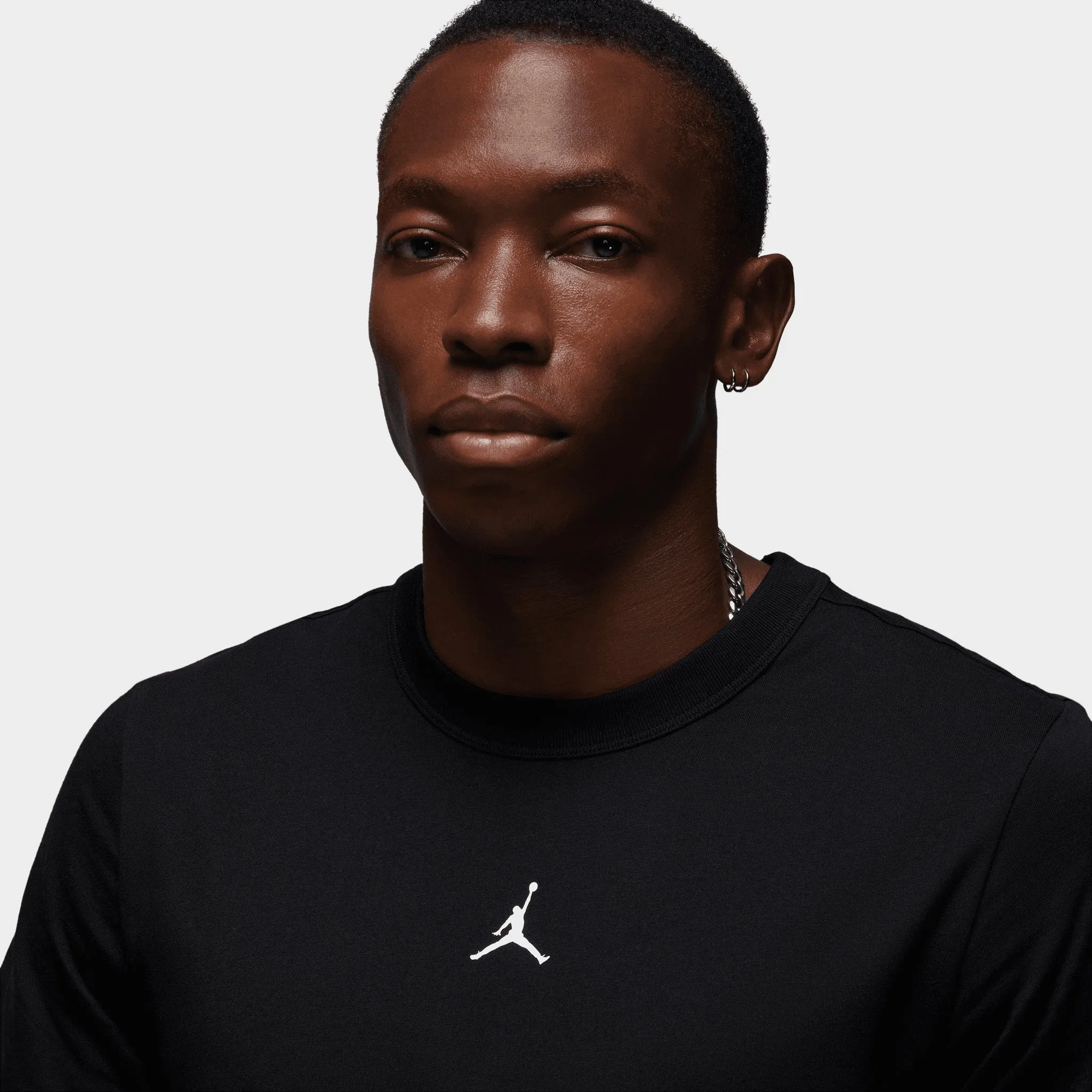 Jordan Sport Dri-FIT T-shirt Black / White sold by JD Sports product image thumbnail 3