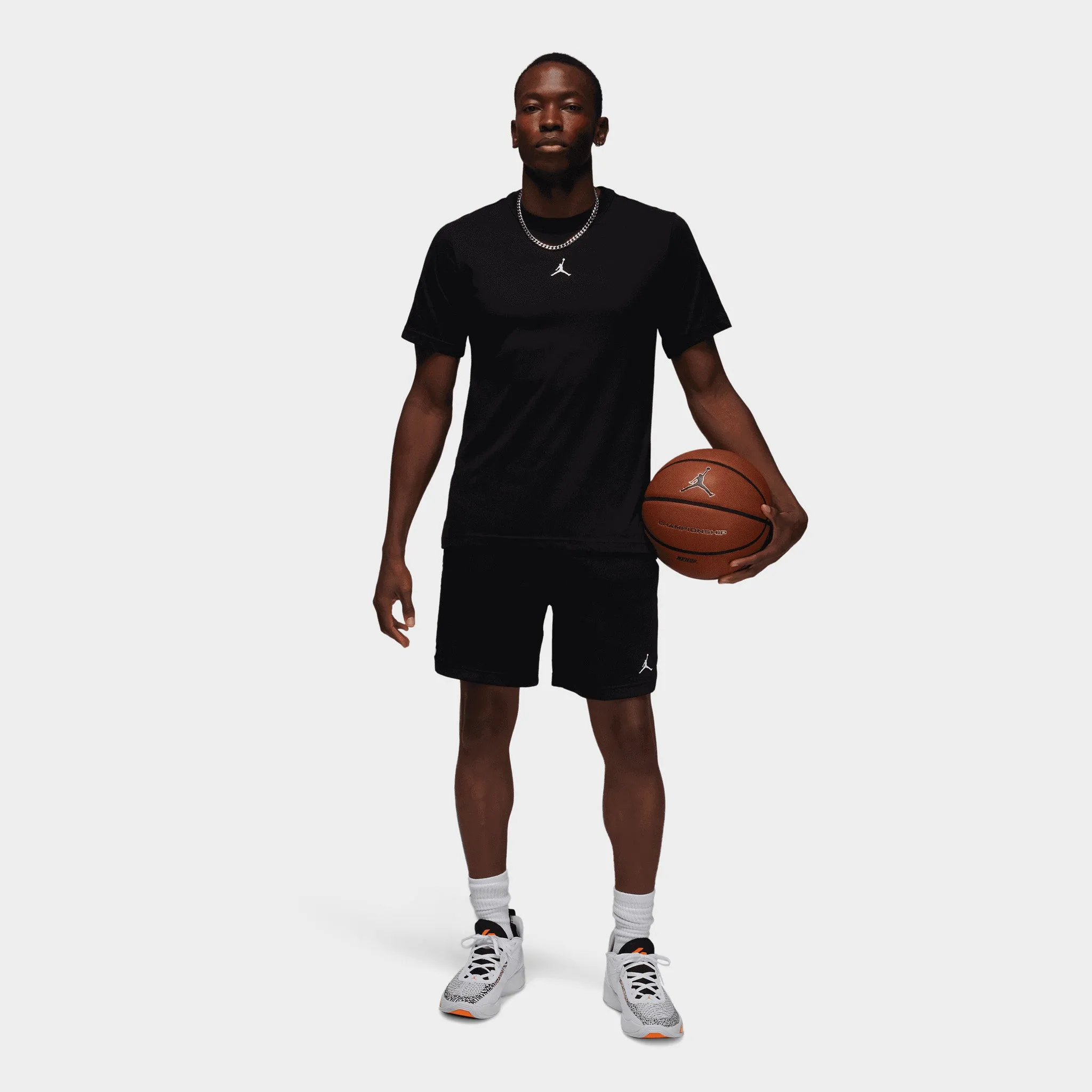 Jordan Sport Dri-FIT T-shirt Black / White sold by JD Sports product image thumbnail 4