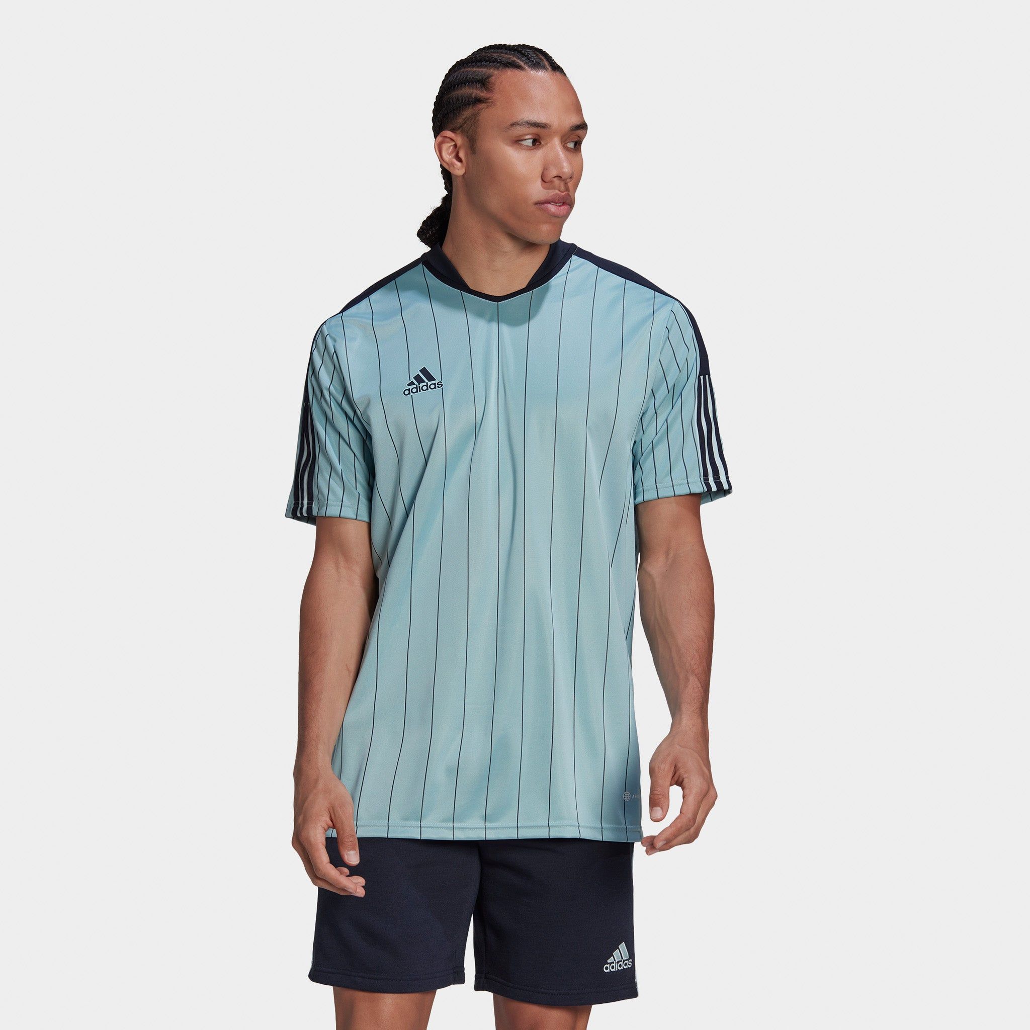 adidas Tiro VIP Jersey Almost Blue / Legend Ink sold by JD Sports