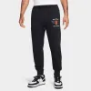 Nike Sportswear Club Fleece 'Swoosh High' Joggers Black / White sold by JD Sports