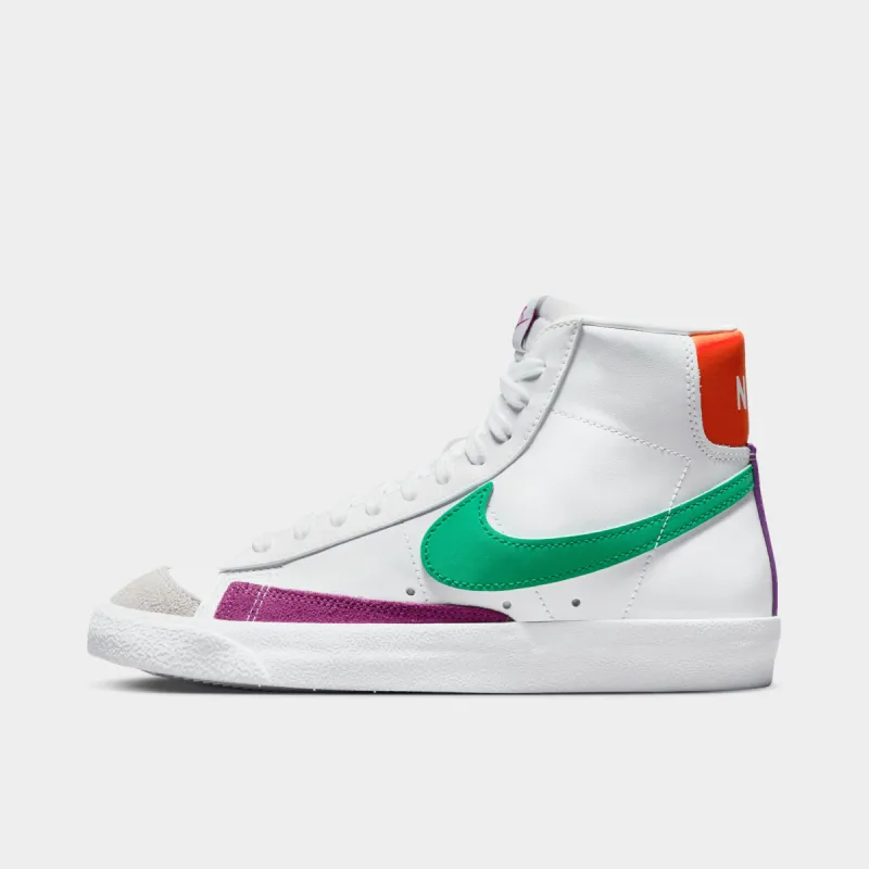 Nike Women's Blazer Mid `77 White / Stadium Green - Picante sold by JD Sports
