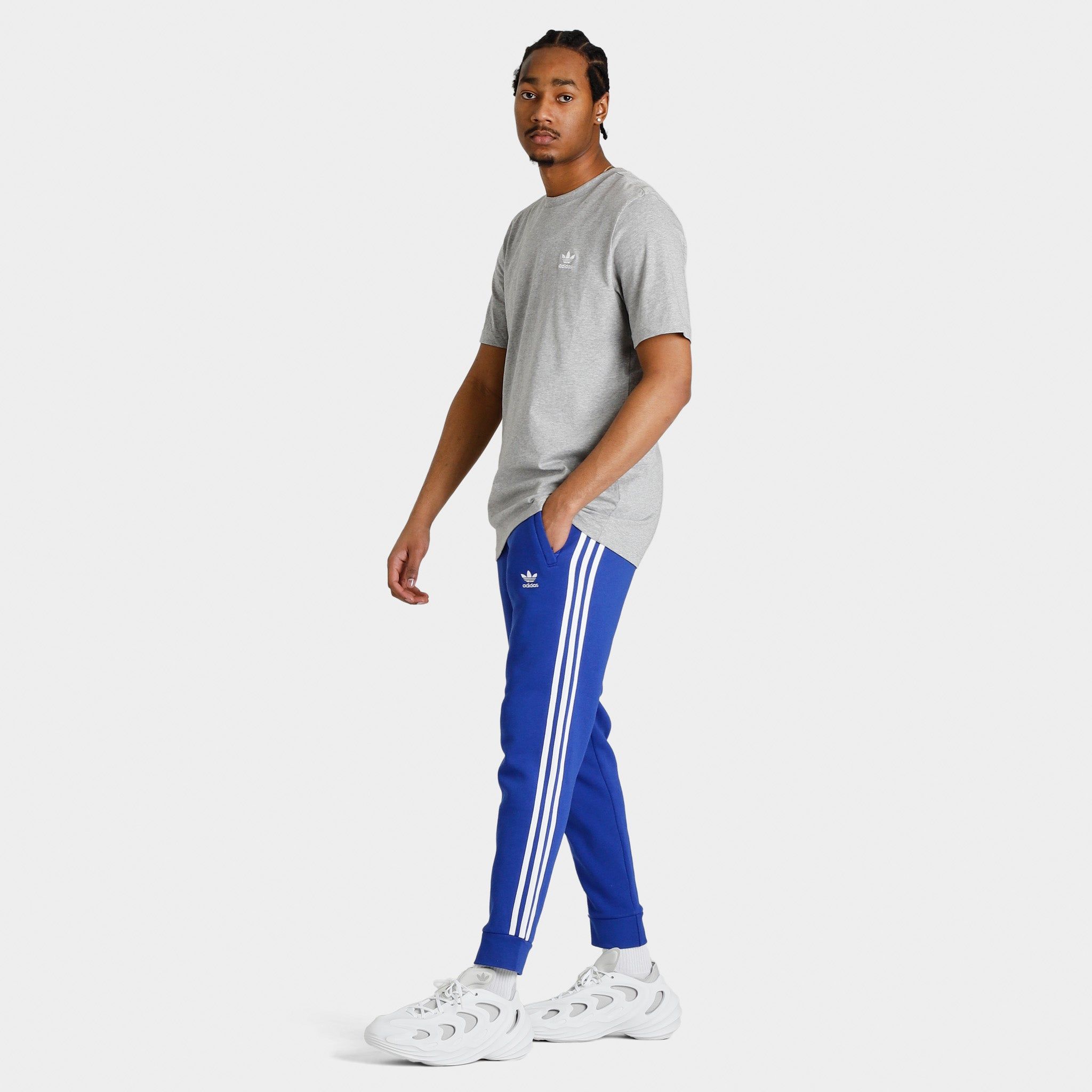 adidas 3 Stripes Pants / Semi Lucid Blue sold by JD Sports product image thumbnail 3