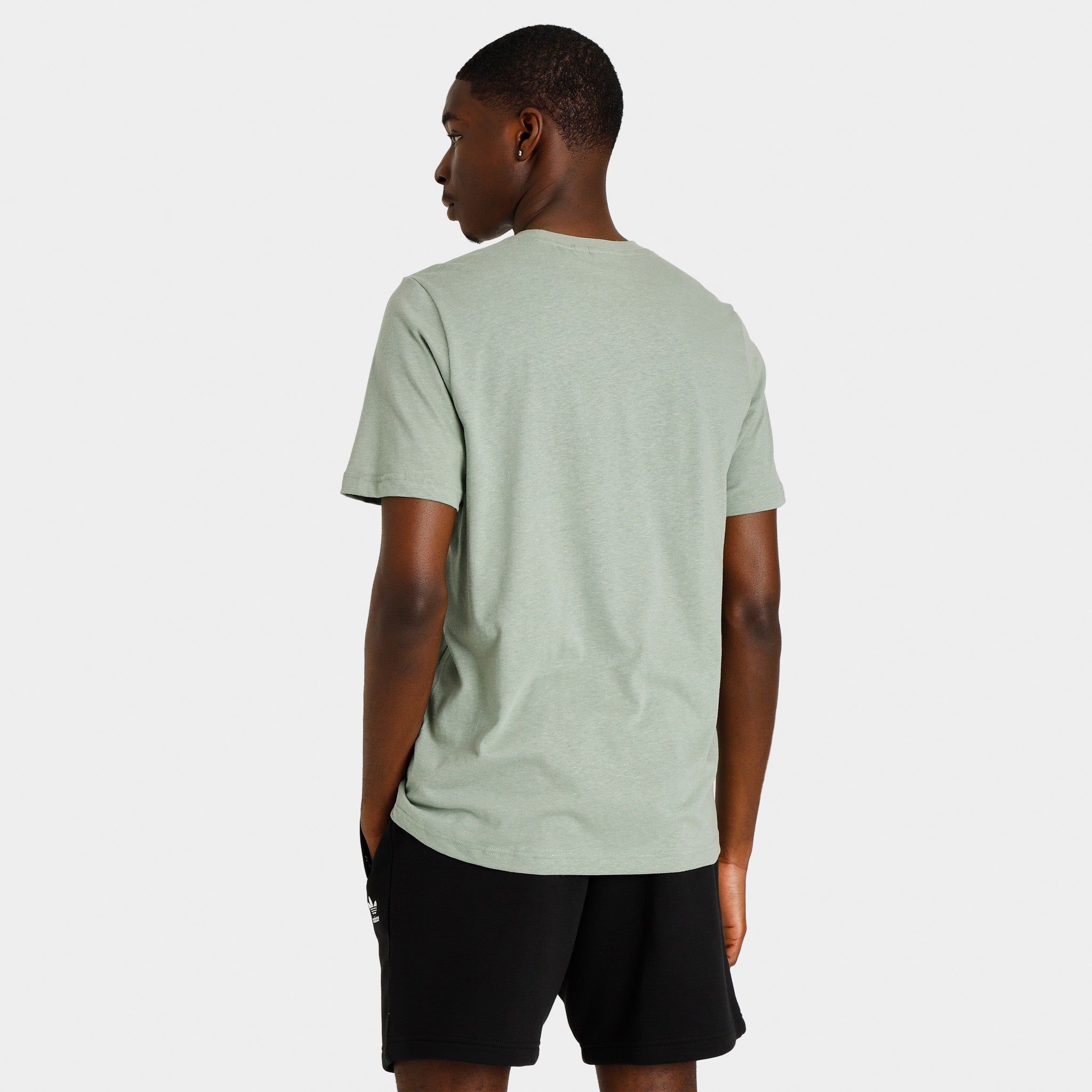 adidas Originals Essentials+ Made with Hemp T-shirt / Silver Green sold by JD Sports product image thumbnail 2