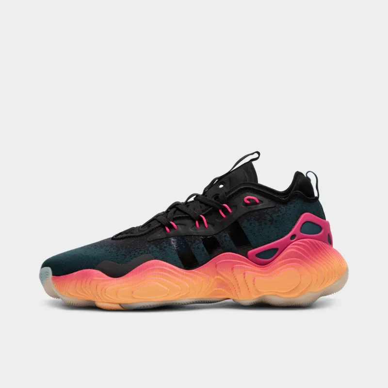 adidas Trae Young 3 Arctic Night / Core Black - Acid Orange sold by JD Sports