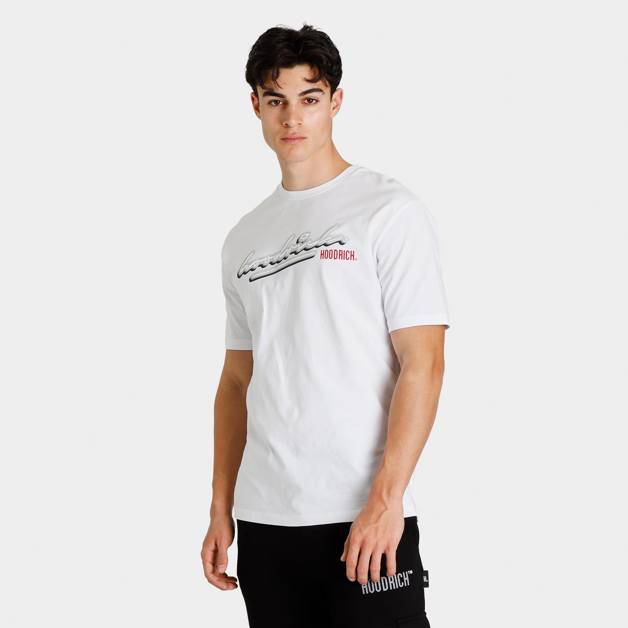 Hoodrich OG Ink T-shirt White / Oyster - Lychee sold by JD Sports