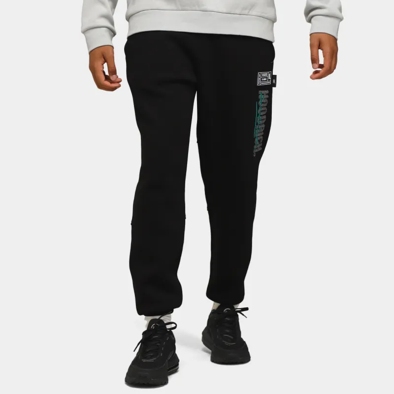 Hoodrich OG Blend V2 Joggers Black / Lava Smoke - Aventurine sold by JD Sports