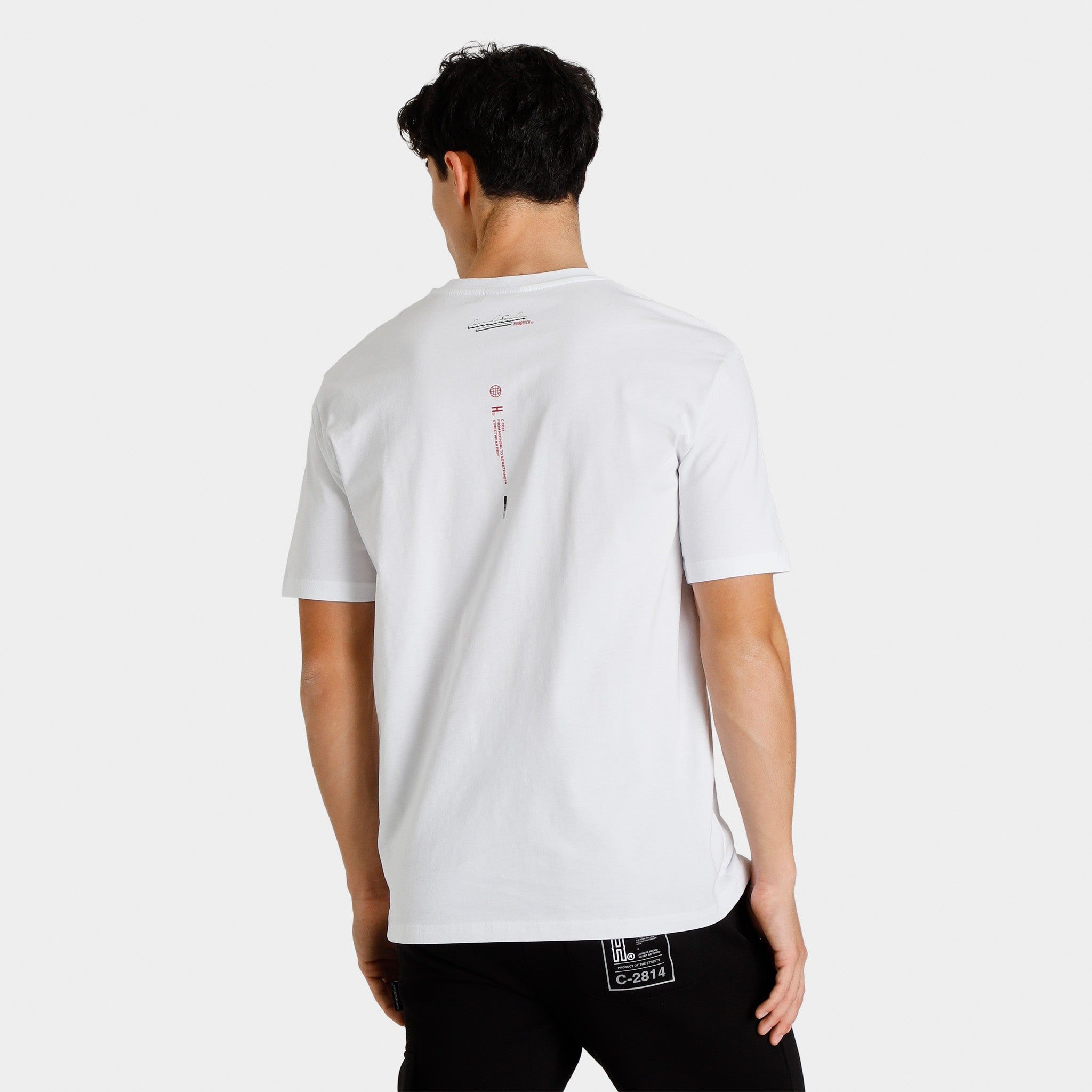 Hoodrich OG Ink T-shirt White / Oyster - Lychee sold by JD Sports product image thumbnail 2
