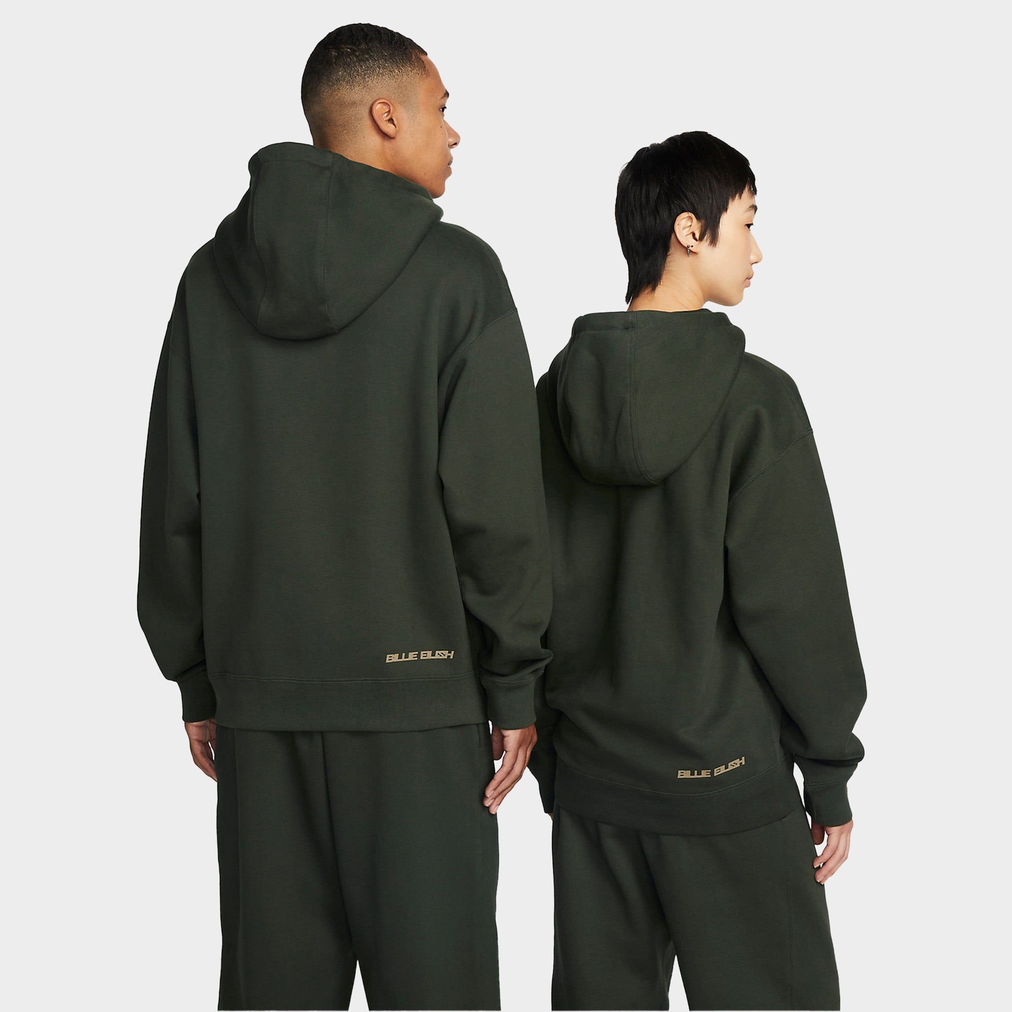 Nike x Billie Eilish Hoodie Sequoia / Mushroom sold by JD Sports product image thumbnail 2