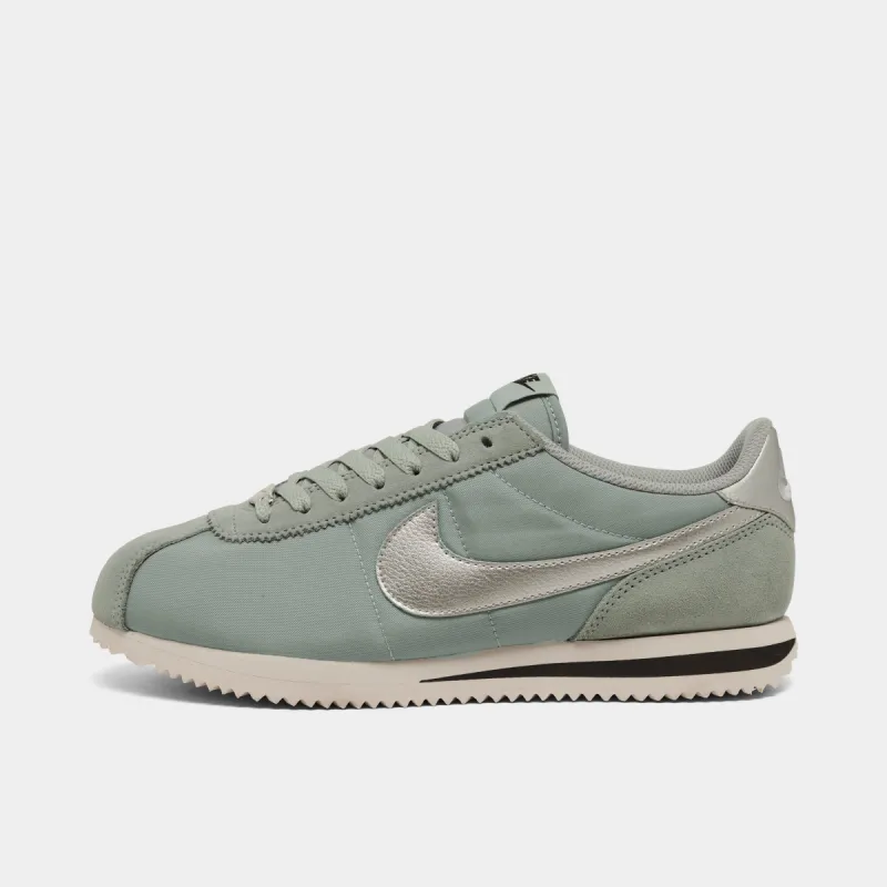 Nike Women's Cortez Textile Light Pumice / Metallic Silver sold by JD Sports