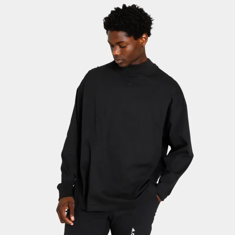 adidas Basketball Long Sleeve T-shirt / Black sold by JD Sports