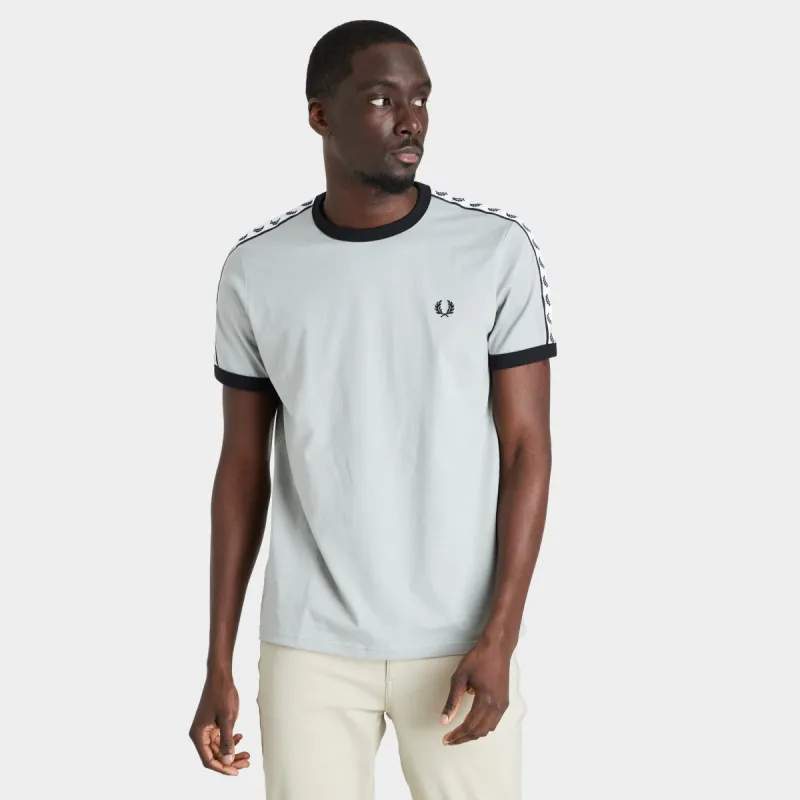 Fred Perry Taped Ringer T-shirt / Limestone sold by JD Sports