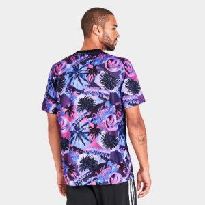 adidas Originals Allover Palm Graphic T-shirt / Multicolour sold by JD Sports