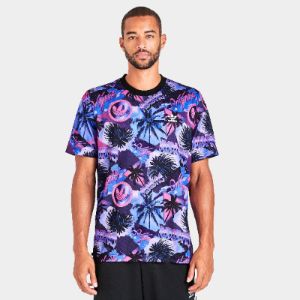 adidas Originals Allover Palm Graphic T-shirt / Multicolour sold by JD Sports